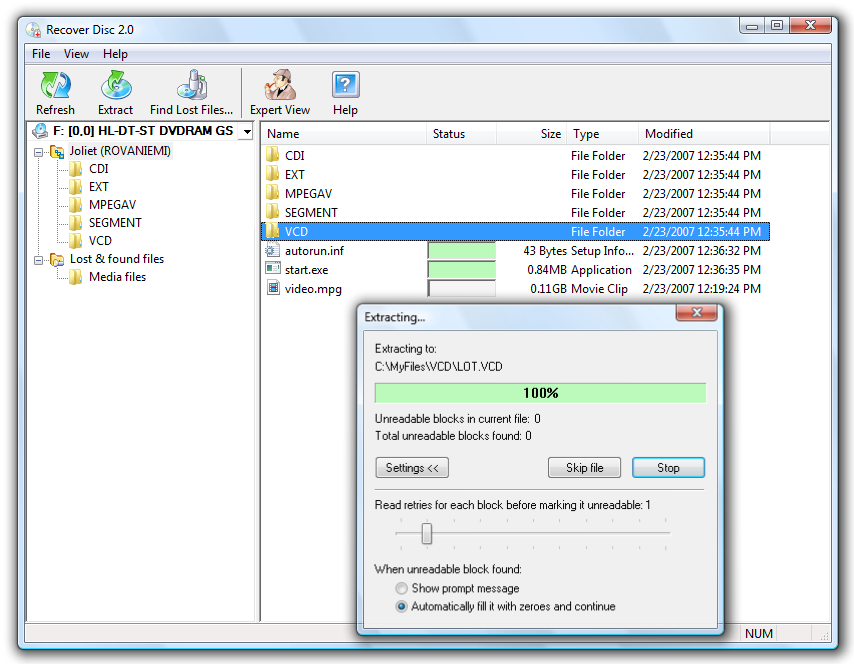 bad cd/dvd recovery software free download